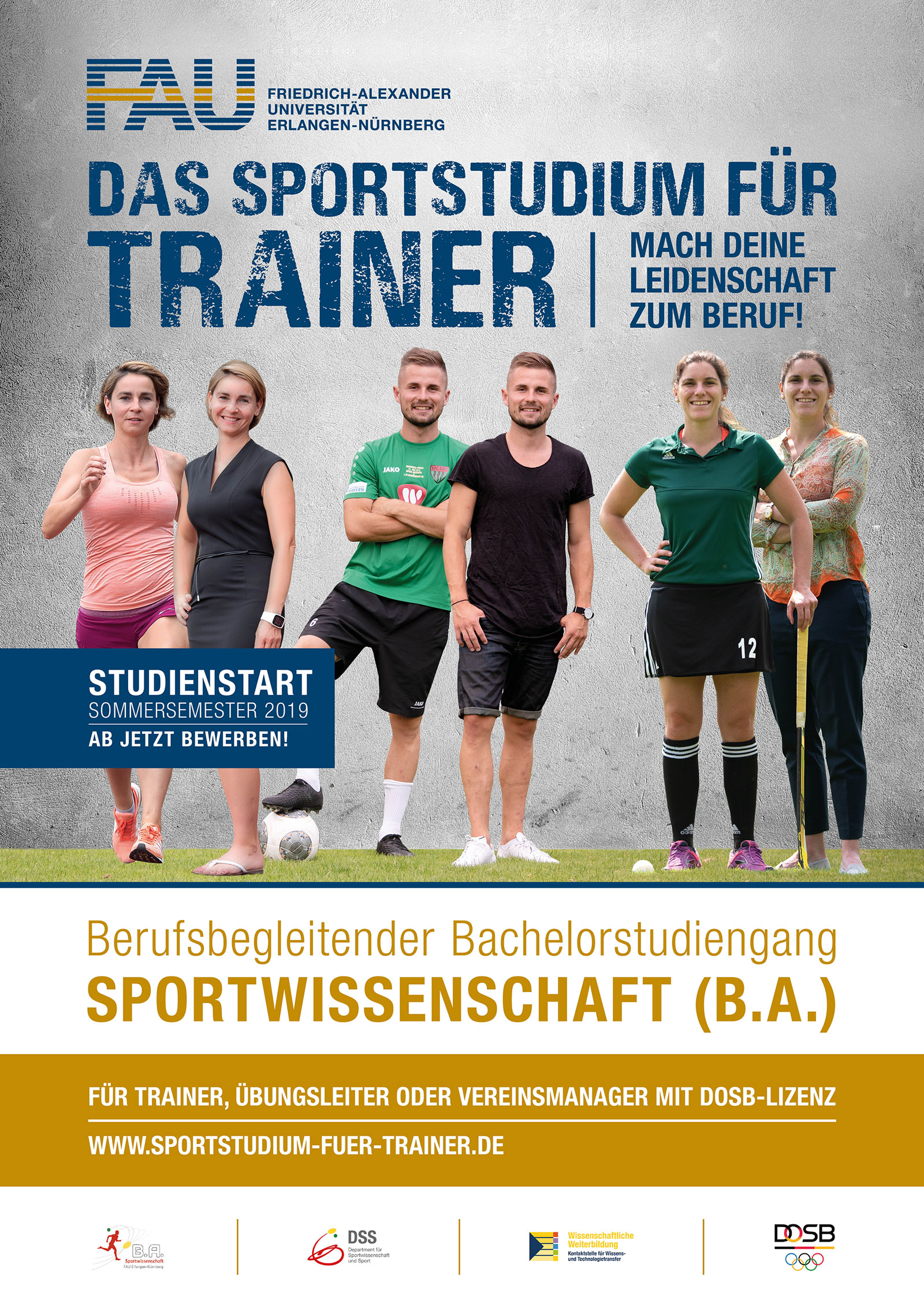 Berufsbegleitender Studiengang Sportwissenschaft