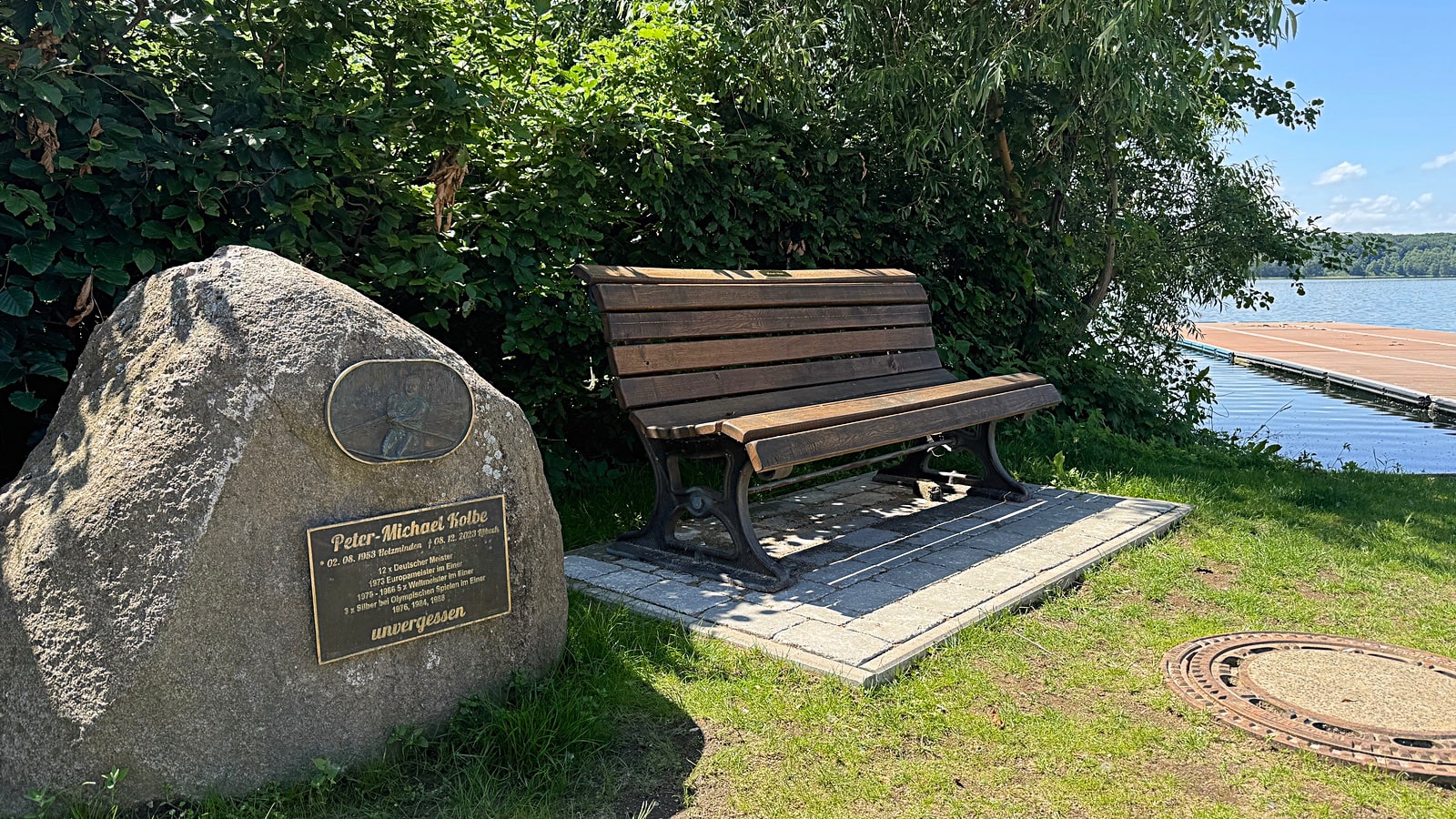 Gedenkstein für Peter-Michael Kolbe