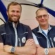 Geht nicht gibt's nicht: Jost Schömann-Finck (links) und Markus Schmitz beim Weltcup in Poznan. Foto: Hans Strauß
